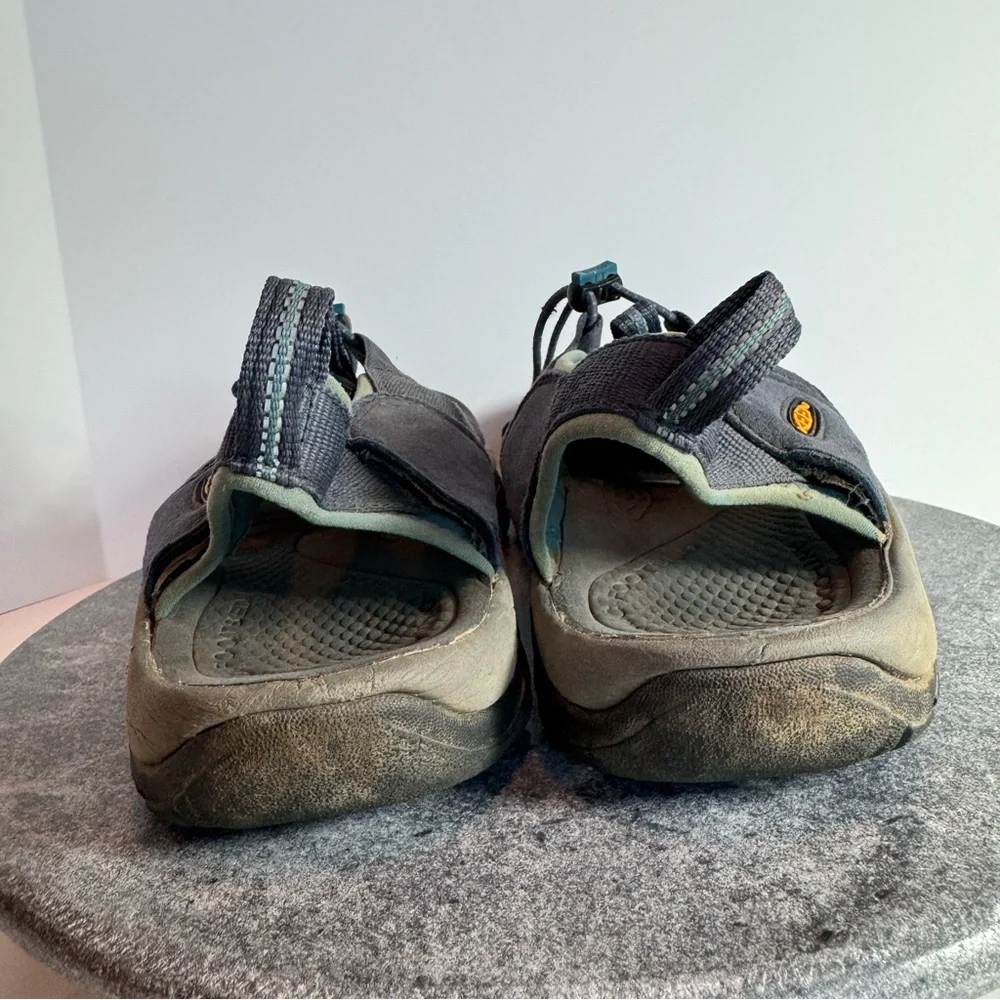 Keen Navy Blue Grey Black Newport 2 Sandals Shoes 11.5 Mens